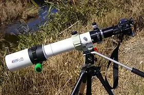 BORG101EDの接続例の機材写真画像